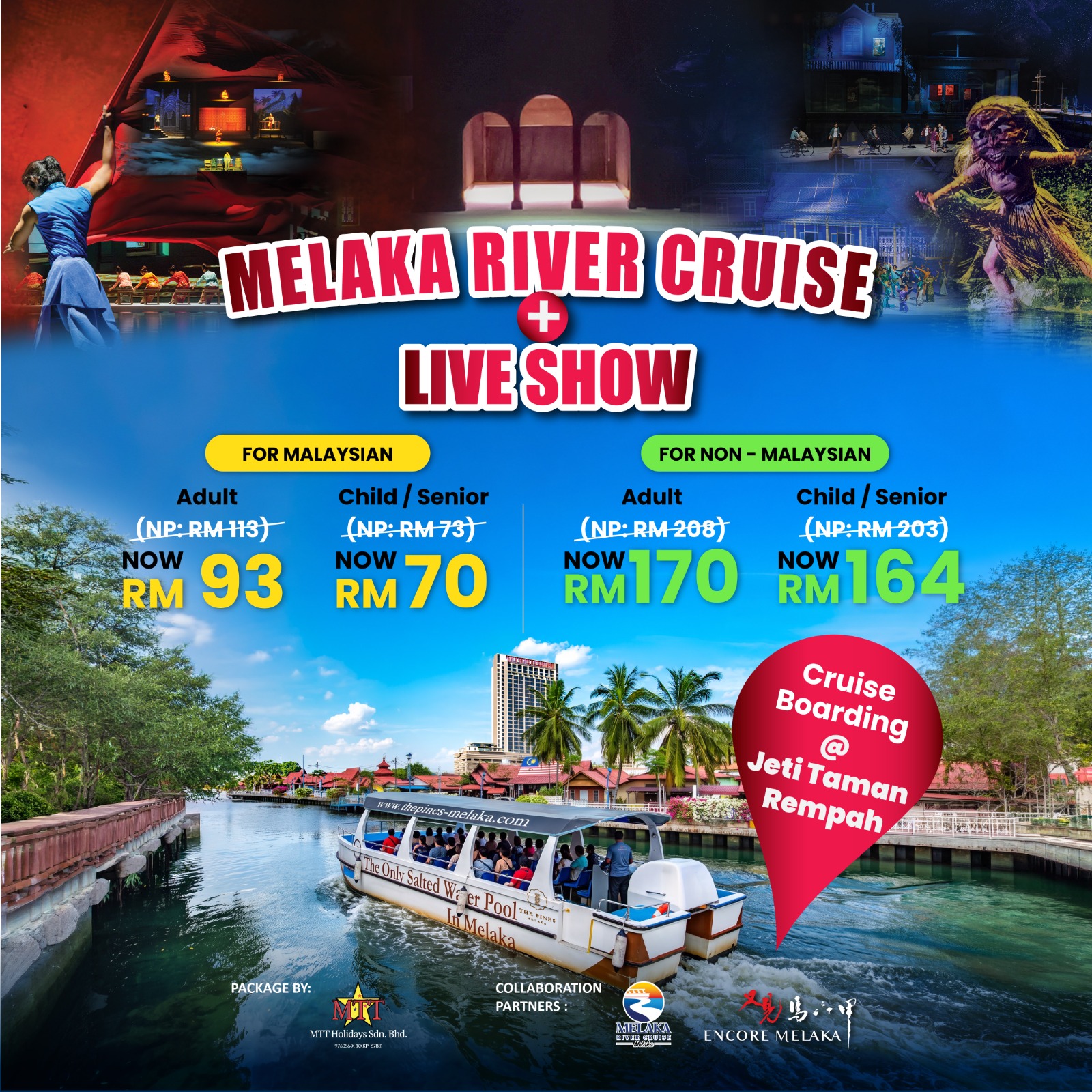 Melaka River Cruise + Show